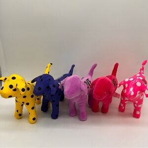 Victoria Secret Pink Plush Dog Set